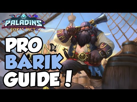 BARIK PRO BUILD AND GAMEPLAY! - PALADINS VORA'S PACT