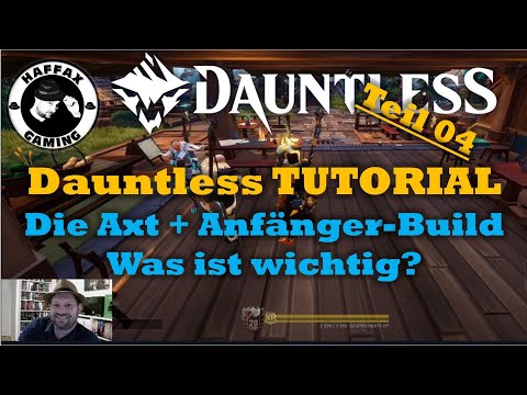 Dauntless TUTORIAL Part 4: The Axe + Beginner Build - How do I play the axe correctly?