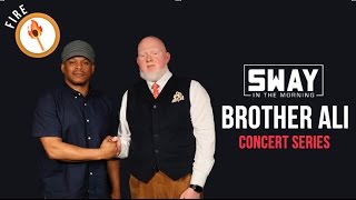 Brother Ali Speaks Truth + Spits Live in Sway in the Morning Concert Series