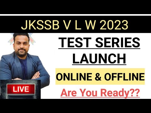 JKSSB VLW TEST SERIES LAUNCHED || Jkssb Panchayat Secretary Exam 2023 || @CareerSuccessjandK