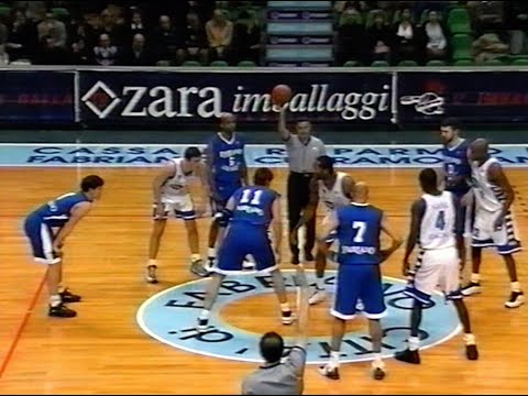 A2 Orologio 1999/'00 Leverets Fabriano Basket - Banca Popolare Ragusa 90-85