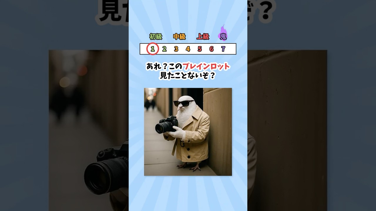 存在しないブレインロットはどっち？ #ブレインロット #クイズ #暇つぶし