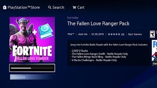 The NEW FALLEN LOVE RANGER Pack in Fortnite... (FREE VBUCKS)