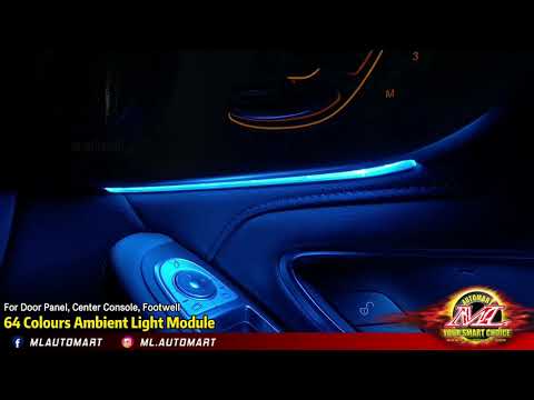 C Class W205 - 64 Colours Ambient Light Upgrade