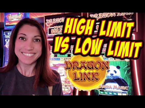 Which is better? High Limit Vs. Low Limit Dragon Link 🎰
