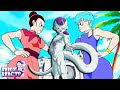 Frieza Reacts To Bulma Vs Chi Chi RAP BATTLE