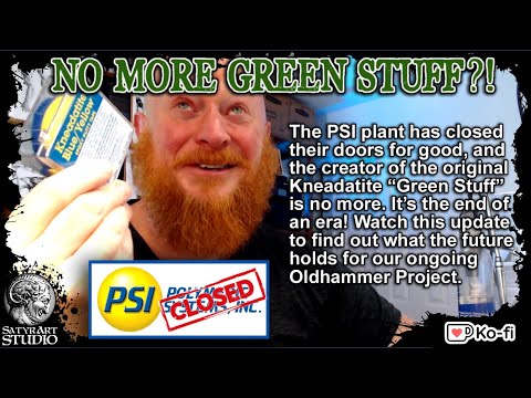 Hobby News; The Original Greenstuff is GONE!