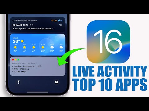 Best iOS 16.1 LIVE ACTIVITY Apps - You Must Try !