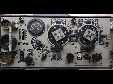 Drahtloses Set 19 amerikanisch-russisches Militär-Dualband-Radio aus dem 2. Weltkrieg, Teardown