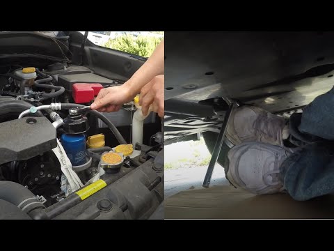 Clean and Cheap Way to Change Engine Oil (Subaru Example)