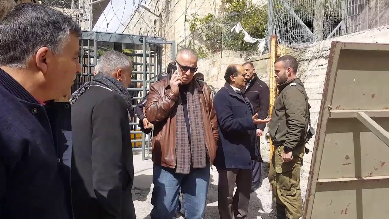 بعد 25 عاما- اعادة فتح البوابة الشرقية للحرم الابراهيمي