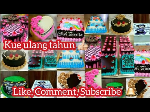 Kue ulang tahun simple