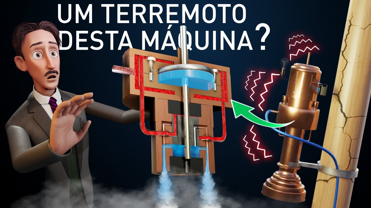 Máquina de Terremoto de Tesla | A Física completa por trás disso