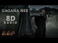Gagana Nee (8D Audio)(Kannada)| KGF Chapter 2 | RockingStar Yash |Prashanth Neel|Ravi Basrur|Hombale