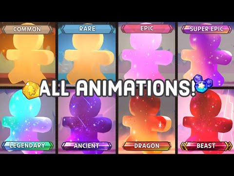 All Crk Cookie GACHA Rarity Animations COMPARED!🍪 | Cookie Run: Kingdom