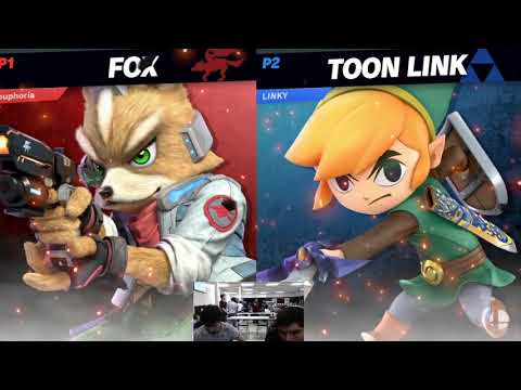 Losers Top 8 - Linky (Toon Link, Little Mac) vs Shangrai (Fox)