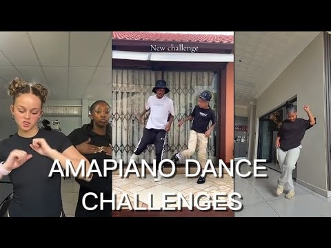 AMAPIANO DANCE CHALLENGE 2025 || RANDOM tiktokers 🕺💃🔥