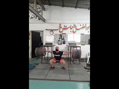 Mohammad Moaydiamoli (85) 305 kg squat