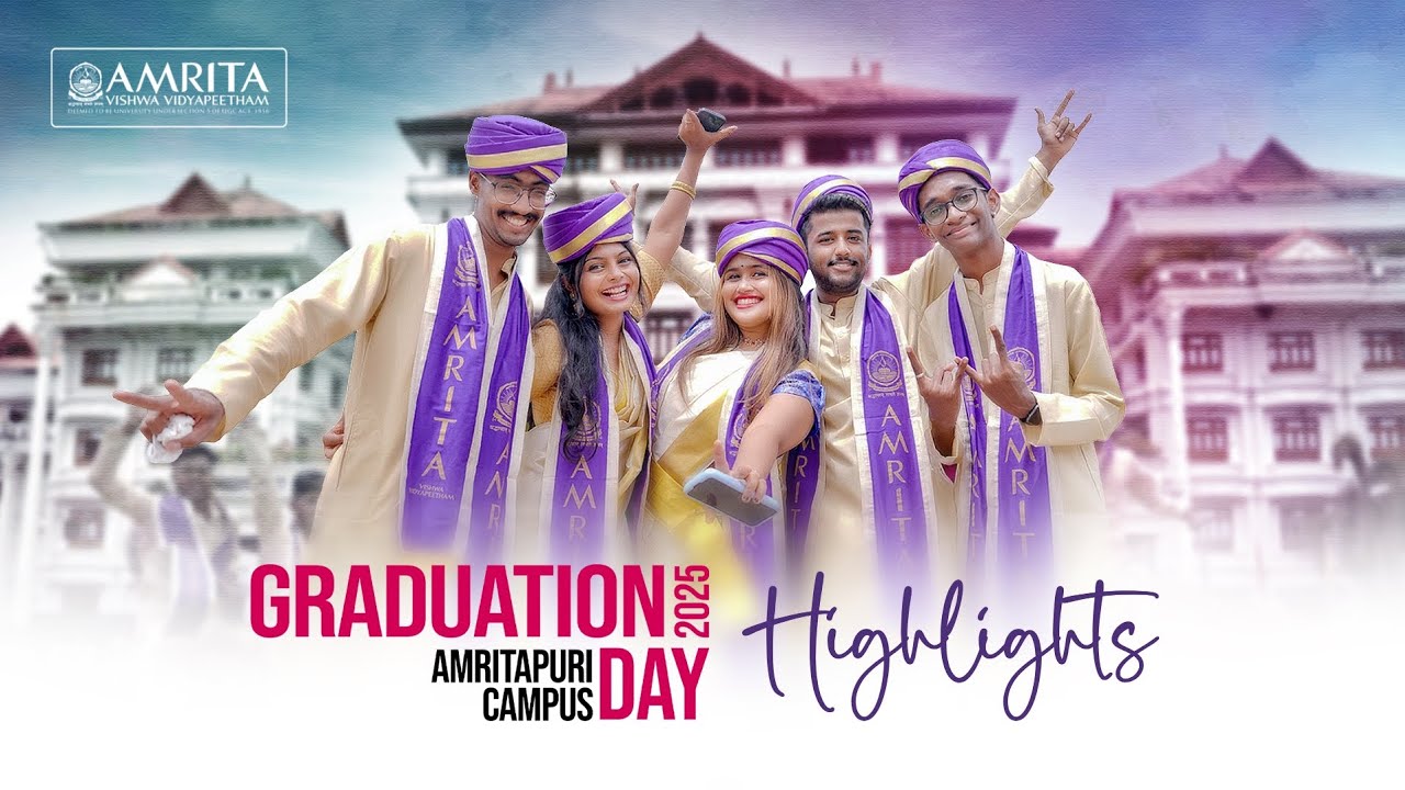 Graduation Day 2025| Amritapuri Campus