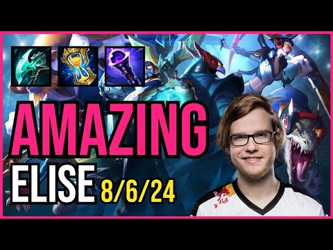 AMAZING - ELISE vs FIDDLESTICKS Jungle - EUW Master - Patch 11.5