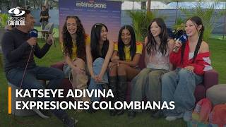 ¿Qué tanto saben KATSEYE sobre Colombia? Así reaccionaron en su visita