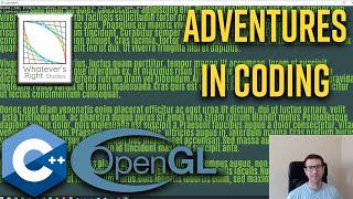 Improving Learn OpenGL's Text Rendering Example | Adventures in Coding