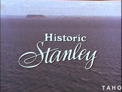 Cover image for Film - Historic Stanley - history of Stanley, shots of buildings today and wharf, featuring and narrated by John Edwards.