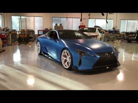 World First Tom's Racing Carbon Fiber Kit! Lexus Southern LC 500 #LCUL8TR