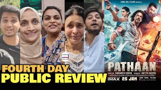 Pathaan FOURTH DAY Public Review | Unstoppable | Shah Rukh Khan, John Abraham, Deepika Padukone