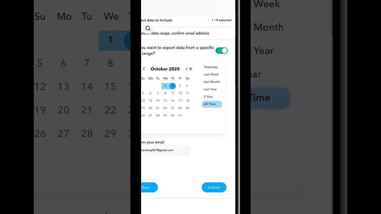 Download All Your Snapchat Data (Lifetime Memories )