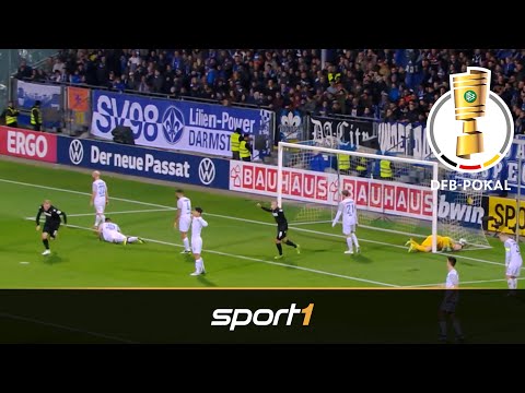 KSC jubelt dank Lucky Punch: Darmstadt - Karlsruhe 0:1 | Highlights | DFB-Pokal 2019 | SPORT1