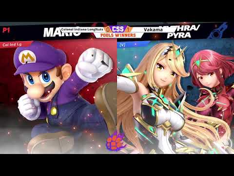 Clemson Smash Series 36 - Winners - BigBoss (Mario) vs. Vakama (Pyra/Mythra) - SSBU