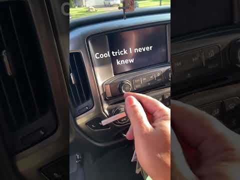 2014-2018 Silverado radio feature