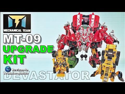 Mechanical Team MT-09 Upgrade Kit Oversized SS Devastator Transformers movie ROTF