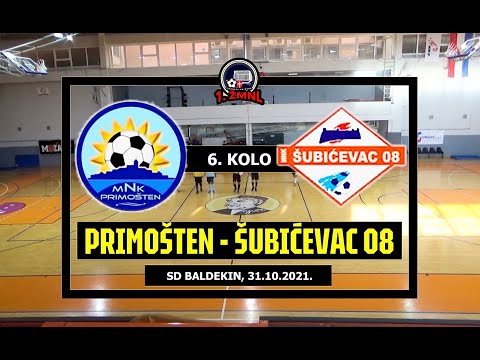 ŽMNL: PRIMOŠTEN - ŠUBIĆEVAC 08  3:0, 31.10.2021.