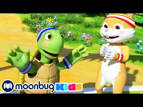 The Tortoise and the Hare - Sing Along | @CoComelon | Moonbug Literacy