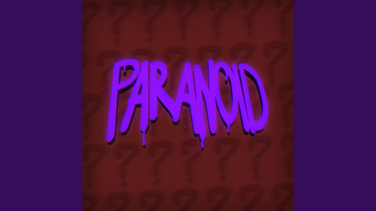 Cover for the song 'Paranoid' by artist(s) 't-low'