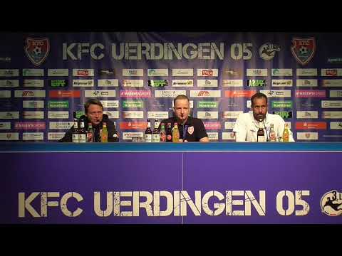Uerdingerblock KFC Uerdingen 05 - VfL Osnabrück Pressekonferenz
