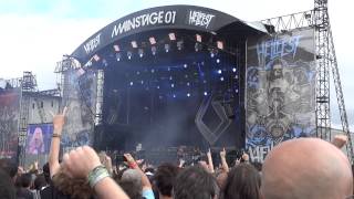 preview picture of video 'Twisted Sister @ Hellfest 2013 - Clisson - The Kids are Back / We're Not Gonna Take It - 21/06/2013'