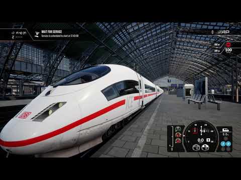 Train Sim World 2: Schnellfahrstrecke Köln. Köln-Aachen. ICE. 4K