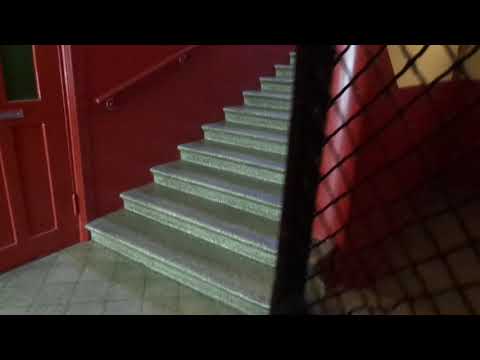 Beautiful Original Old 1928 Gated KONE Tr. Elevator@Oikokatu 5F, Kruununhaka, Helsinki, Finland