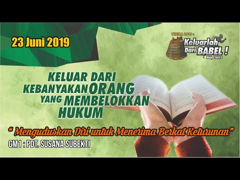 Pdt.Susana Subekti GM1  - 23.06.2019