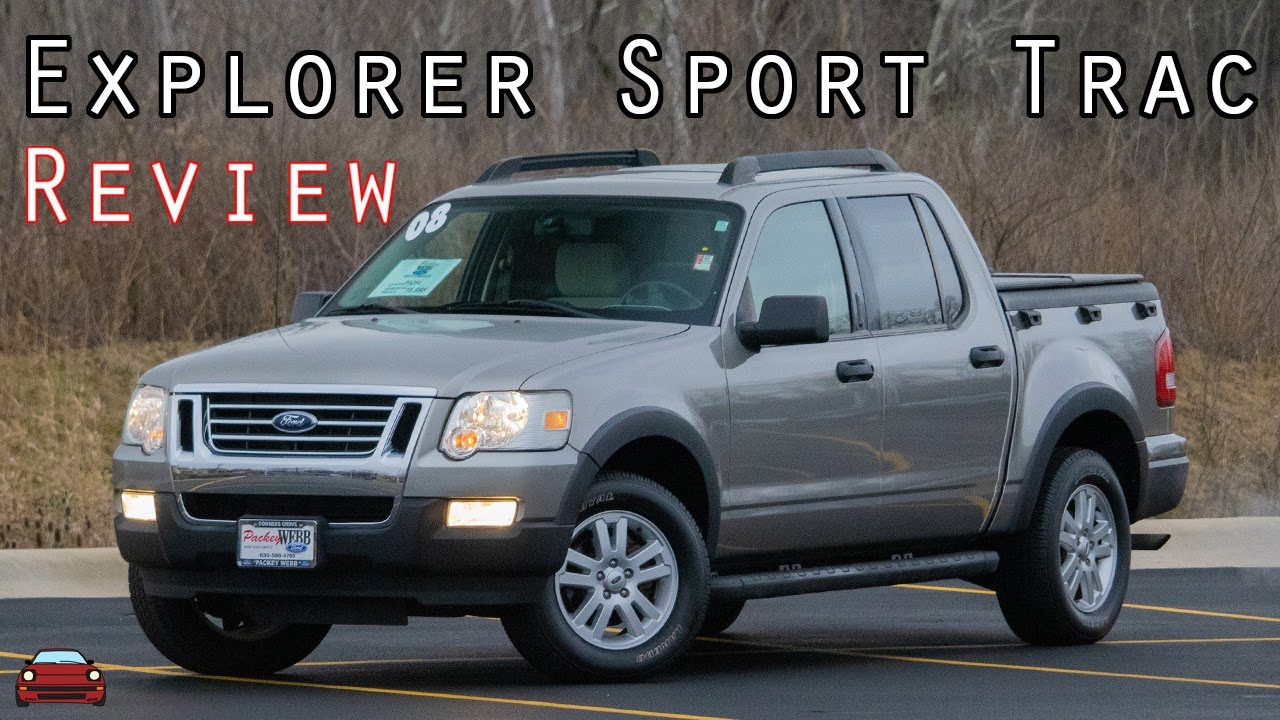 2008 Ford Explorer Sport Trac XLT Review - The Truck That's ...