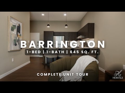 Heritage Apartments | Furnished Barrington One Bedroom