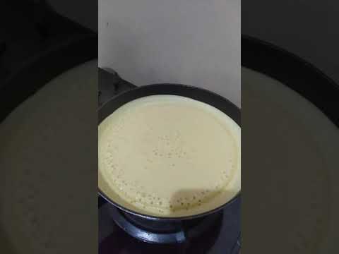 mama makes sweet martabak /indonesian thick pancake, the process