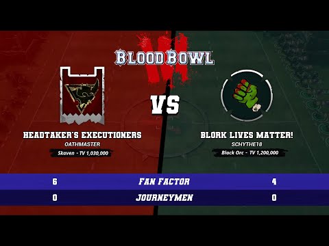 Youtuber League, Test Season: Match 5; Skaven vs Black Orcs