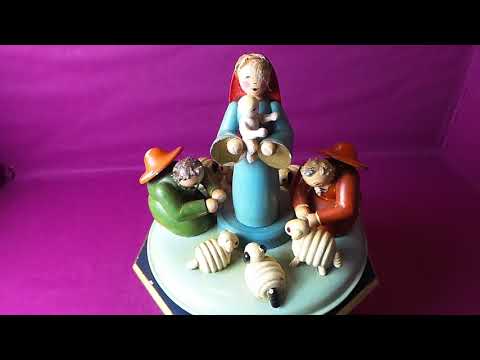 Steinbach uralte Spieluhr Nr.094 - seltenes Sammlerstück aus dem Erzgebirge