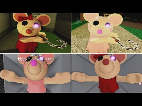 Roblox Piggy 2 OLD VS NEW MANDY MOUSE JUMPSCARE! Roblox Piggy