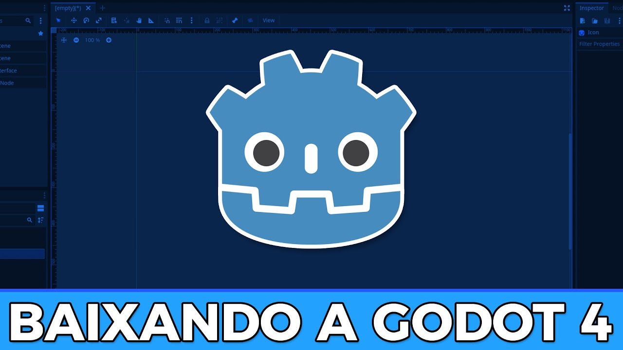 [Aula 01] Baixando a Godot 4 | Curso: Começando na Godot 4