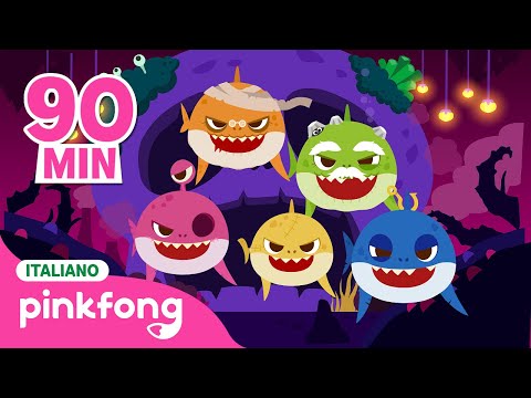 [📺 TV] Gli Squali Zombie di Halloween🎃 e Altro Ancora | Bimbo Squalo | Pinkfong! Canzoni per Bambini